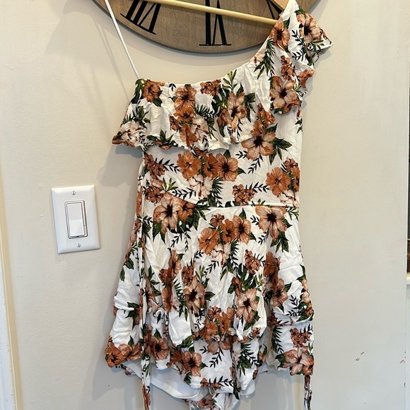 Blue Rain Dresses & Skirts - Floral Romper